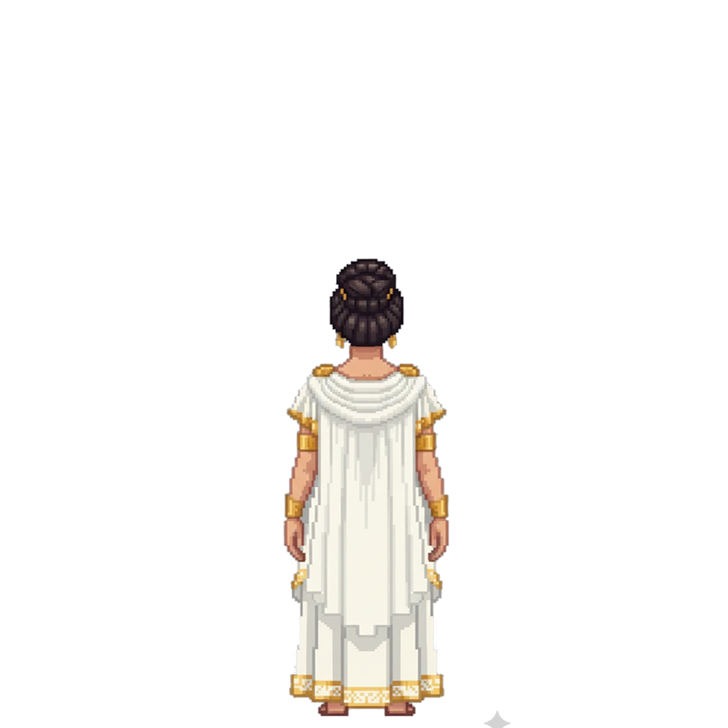 Cleopatra VII Philopator Back